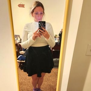 Two piece flare skirt top combo